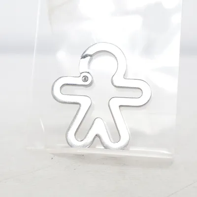 Karabijnhaak (Zilver) van Unicef