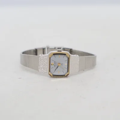 Wristwatch (Silver, Gold, White)