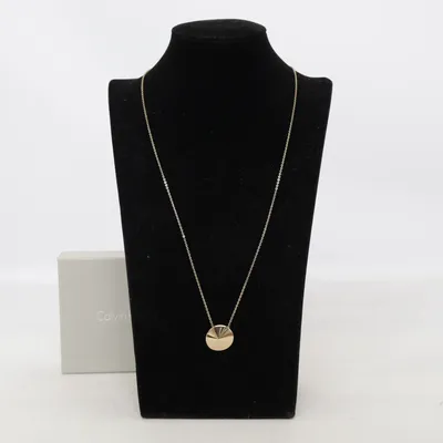 Necklace (Gold) from Calvin Klein Unknown metal