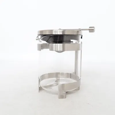 Kaffepress (Transparent, Silverfärgad) från Ernesto