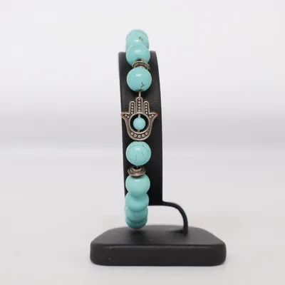 Armband (Blauw, Wit) Onbekend materiaal