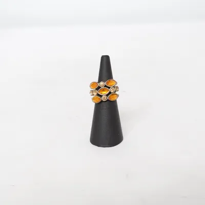 Ring (Orange) from Avon Unknown metal
