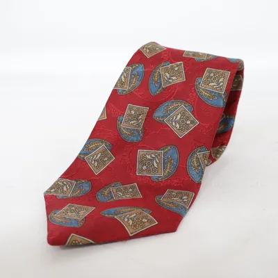 Cravate (Rouge, Multicolore) de Frederick Theak