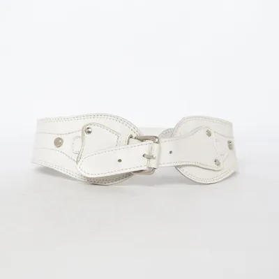Belt (White) from Warehouse Leather