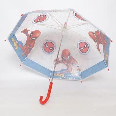 Paraply (Transparent, Flerfarvet) fra Marvel Spiderman