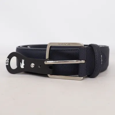 Bälte (Blå) från Lacoste Skinnimitation