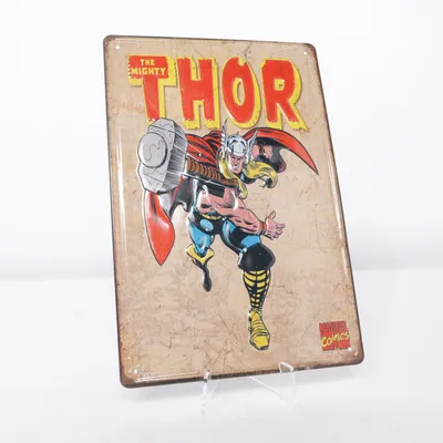 Skylt (Flerfärgad) från Marvel Comics