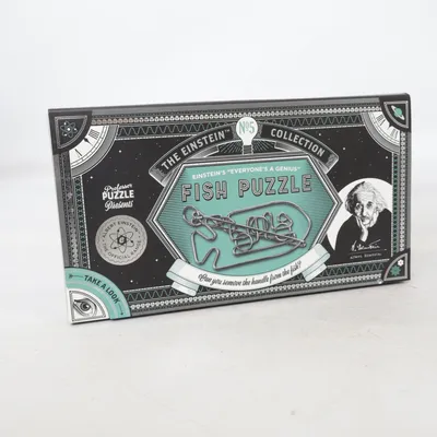 Brain teaser puzzle (Fish Puzzle) from Professor Puzzle