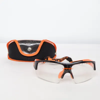 Sportglasögon (Svart, Orange) från Unihoc