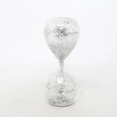Timglas (Silverfärgad, Transparent)