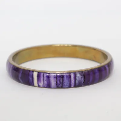 Armband (Lila, Goud) Onbekend materiaal