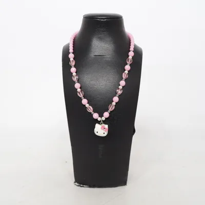 Halsband (Rosa) från Hello Kitty by Sanrio Okänd metall