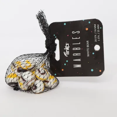 Marbles (White, Multicolored) from Tinka