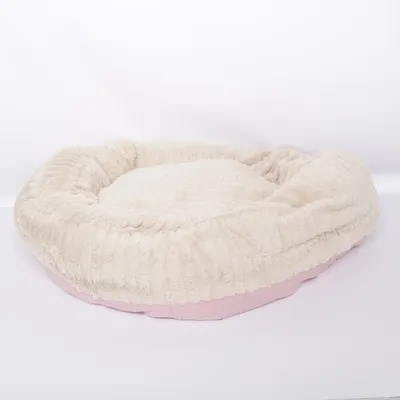 Kæledyrsseng (Beige, Pink) fra Scruffs