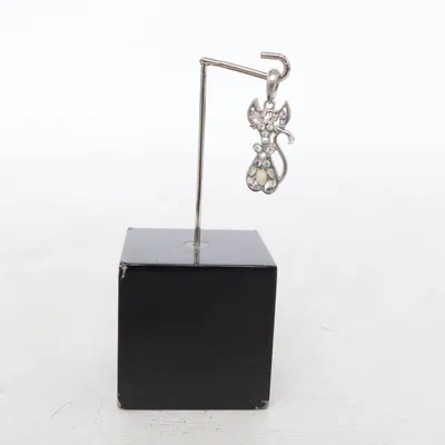 Pendant (Silver, Multicolored) Unknown metal