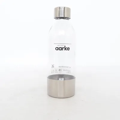 Bouteille d’eau gazeuse (Transparent, Argent) de Aarke