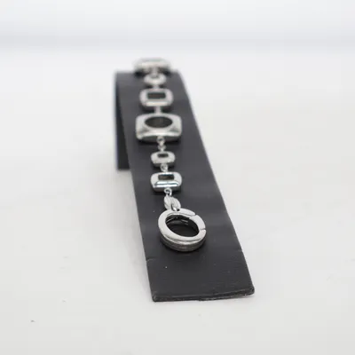 Armband (Silverfärgad) från Fossil Okänd metall