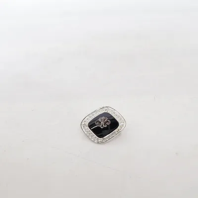 Broche (Sort, Sølv) Ukendt metal