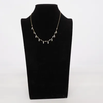 Ketting (Goud, Transparant) Zilver