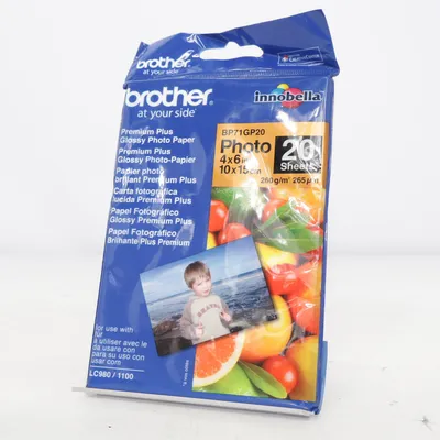 Fotopapper (Vit) från Brother