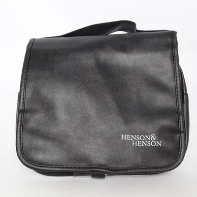 Kulturbeutel (Schwarz) von Henson & Henson