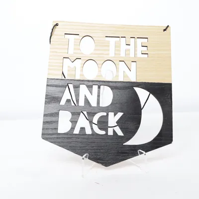 Väggdekoration (Svart, Beige)