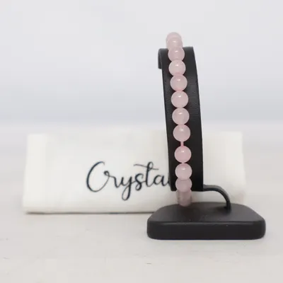 Armband (Rosa) från Crystals Glas
