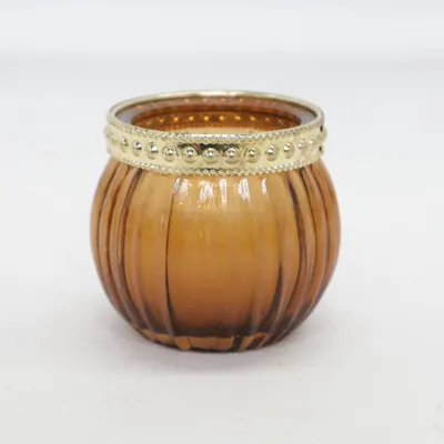 Scented candles (White, Brown) from IKEA