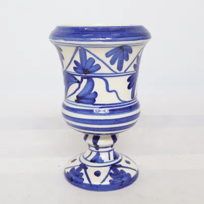 Vase (Blå, Hvid)