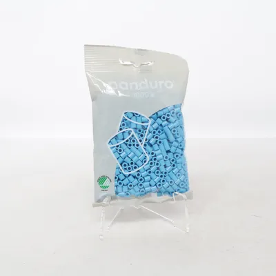 Plastpärlor (Blå) från Panduro