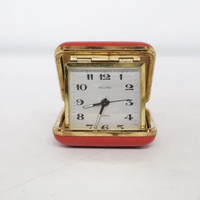 Alarmklokke (Guld, Hvid) fra Deluxe