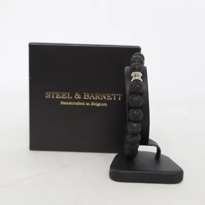 Armbånd (Sort) fra Steel & Barnett Ukendt metal