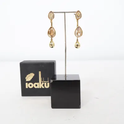 Örhängen (Guldfärgad) från Ioaku Okänd metall