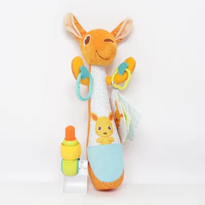 Skallra (Orange, Flerfärgad) från Tinylove