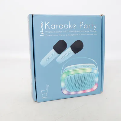 Karaoke machine (Blue, Multicolored) from Alara