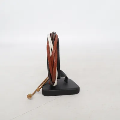 Bracelet (Marron, Blanc, Multicolore) Acier inoxydable