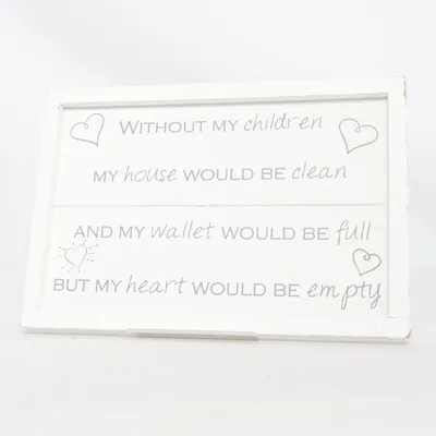 Väggdekoration (Vit)