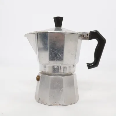 Kaffepanna (Silverfärgad)
