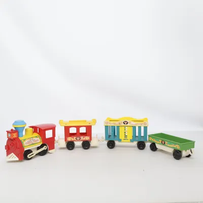 Toy train (Yellow, Multicolored) from Fisher Price