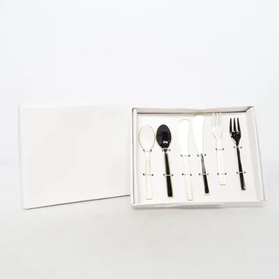 Cutlery (Black, White, Gold)