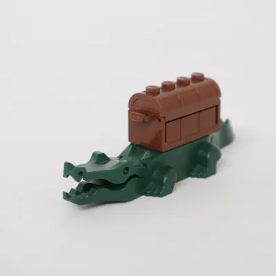 Speelgoedfiguur (Groen, Bruin) van LEGO