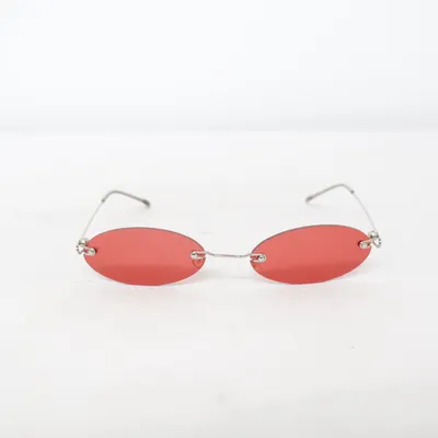 Solglasögon (Röd, Silverfärgad)