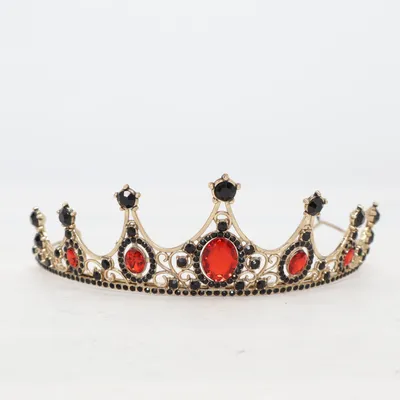 Tiara (Gold, Black, Red)