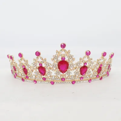 Tiara (Gold, Pink)
