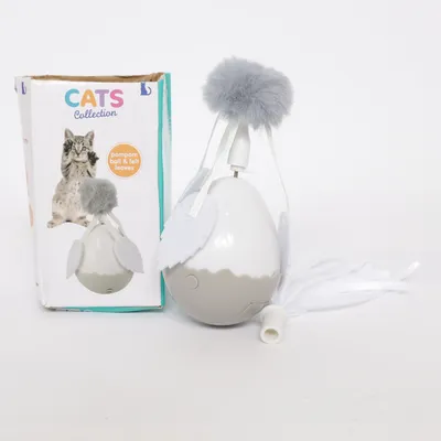 Cat toy (White, Gray) from Cats Collection