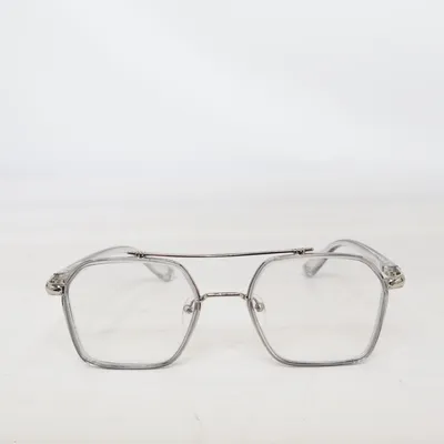 Glasses (Silver, Transparent)