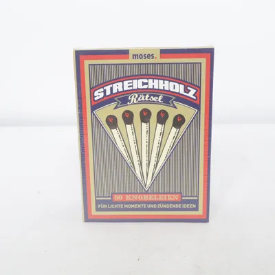 Brain teaser puzzle (Streichholz Rätsel) from Moses