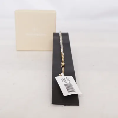 Armband (Vit, Guldfärgad) från Mockberg Guldpläterad