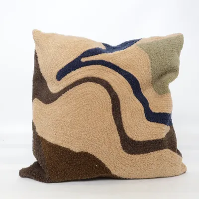 Prydnadskudde (Flerfärgad) från Ferm Living Akryl, Bomull