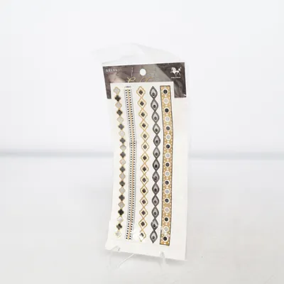 Temporary tattoo (Gold, Black, Silver) from King Horse